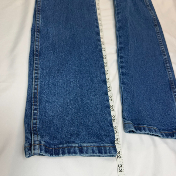 Vintage Wrangler Ladies Cowboy Cut Slim Fit 0x32 Jean Stonewash 112315294 - Picture 5 of 8
